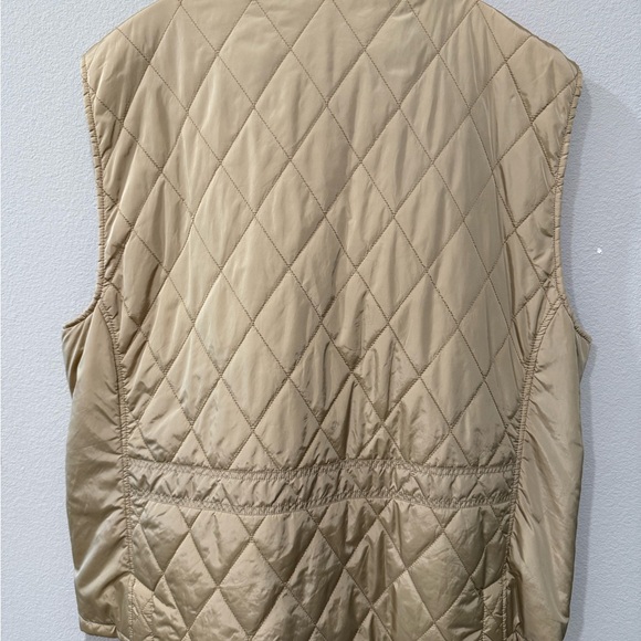 Vintage Tommy Bahama Quilted Beige  Hunting Vest XXL, lined - Picture 8 of 12